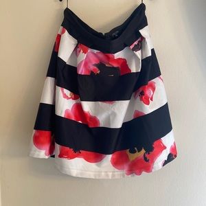 City Chic Plus L taffeta skirt